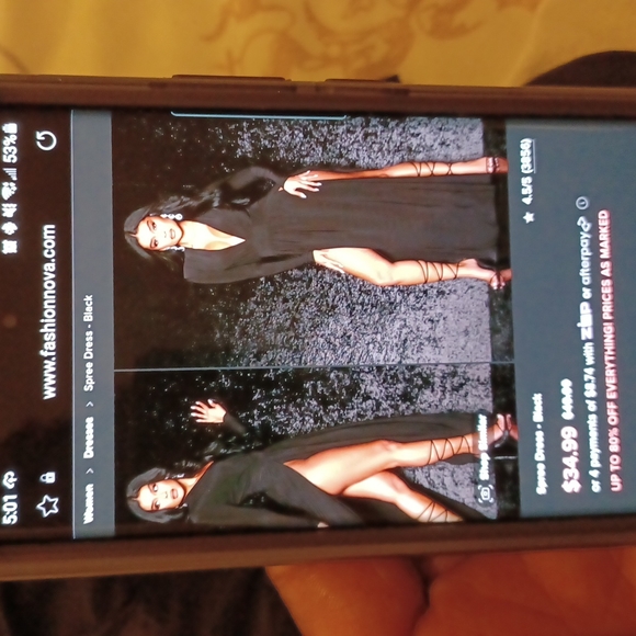 Fashion nova dress black size 3x new - Picture 2 of 3